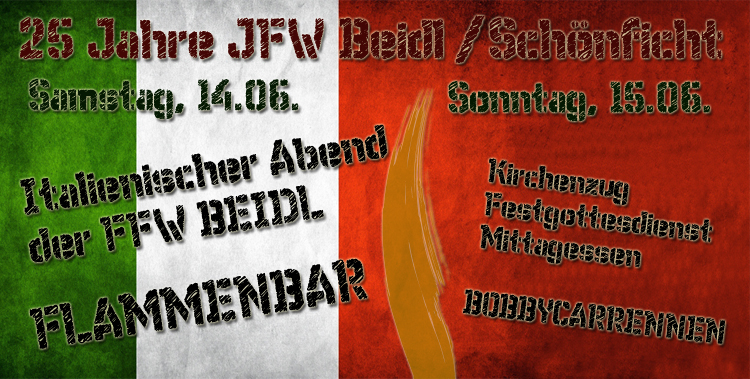 25 Jahre Jugendfeuerwehr Beidl/Schönficht