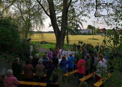 Bittgang von Albernhof nach Wurmsgefäll und Beidl-Schönkirch
