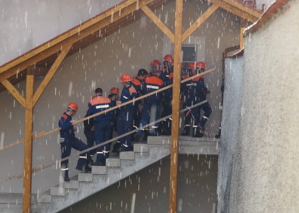 Feuerwehrübung am 16.08.2023 Kooperatorenhaus in Beidl