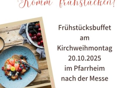 Kirwamontag am 20.10.2025 im Pfarrheim Beidl