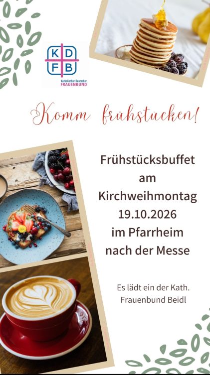 Frühstück am Kirwa-Montag